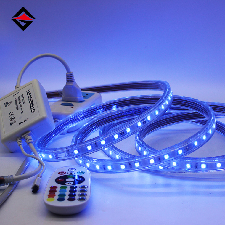 Naršykite novatorišką apšvietimą: aukštos įtampos RGB vandeniui atsparios šviesos juostelės