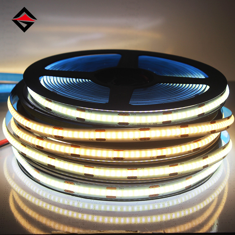 5 V COB LED juostelė